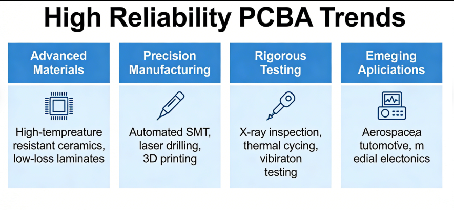High Reliability PCBA Trends