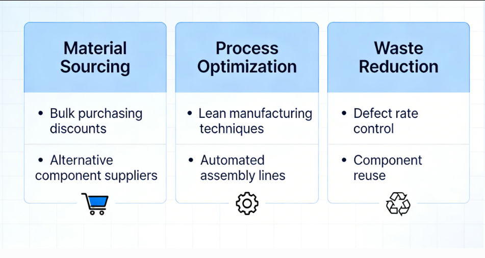 PCBA Production Cost Reduction Strategies